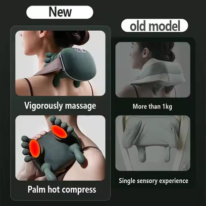 Premium Hand-Shape Neck & Shoulder Massager