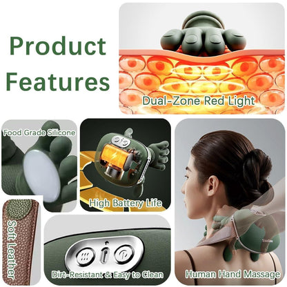 Premium Hand-Shape Neck & Shoulder Massager