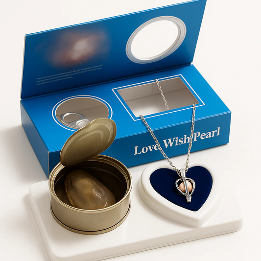 Pearl Love Pendant Necklace